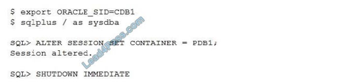 oracle 1z0-083 certification question q1