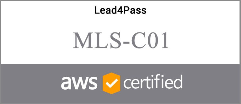 MLS-C01 Prüfungsunterlagen